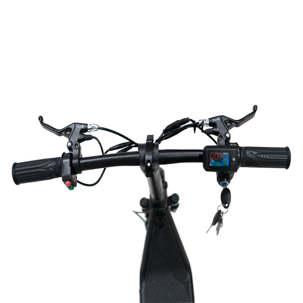 CRONY JL005-02 Small Harley Electric Bicycle Folding Electric Scooter 2 Wheels Electric Motorcycle with Basket