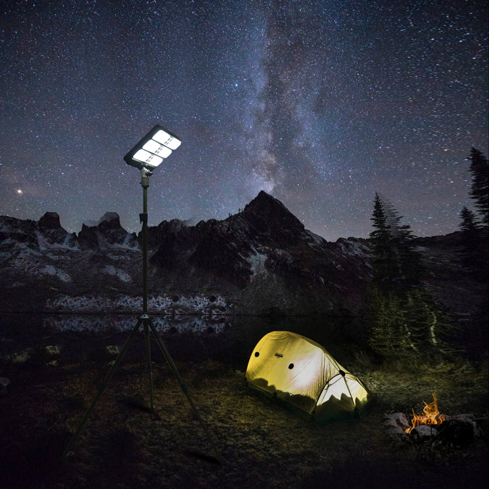 Crony CN-25 High Lumen Solar powered Battery outdoor fishing light Camping LED Light With 3x 5200 mAh Power Bank