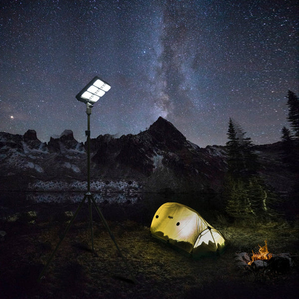 Crony CN-25 High Lumen Solar powered Battery outdoor fishing light Camping LED Light With 3x 5200 mAh Power Bank