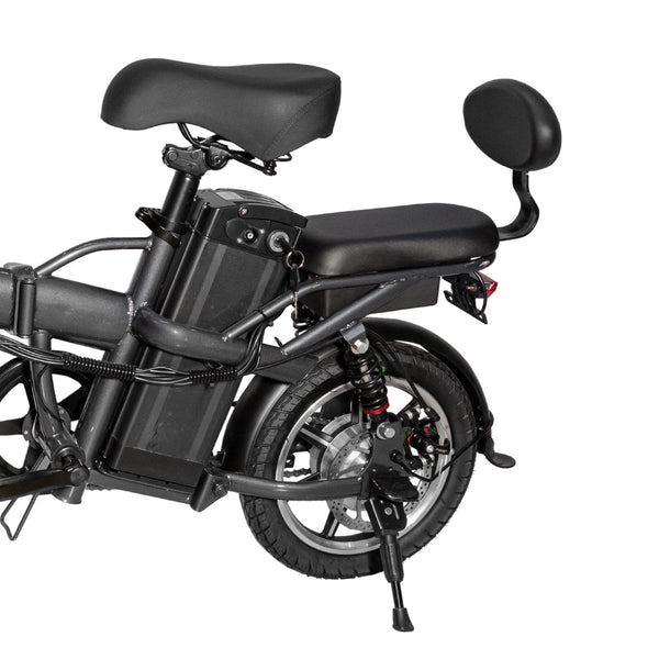 CRONY K2 14inch Fold Sport Bike Max Speed 30KM/H 48V/10AH Battery Dual Seater Foldable Design 120KG Weight Capacity Electric bicycles