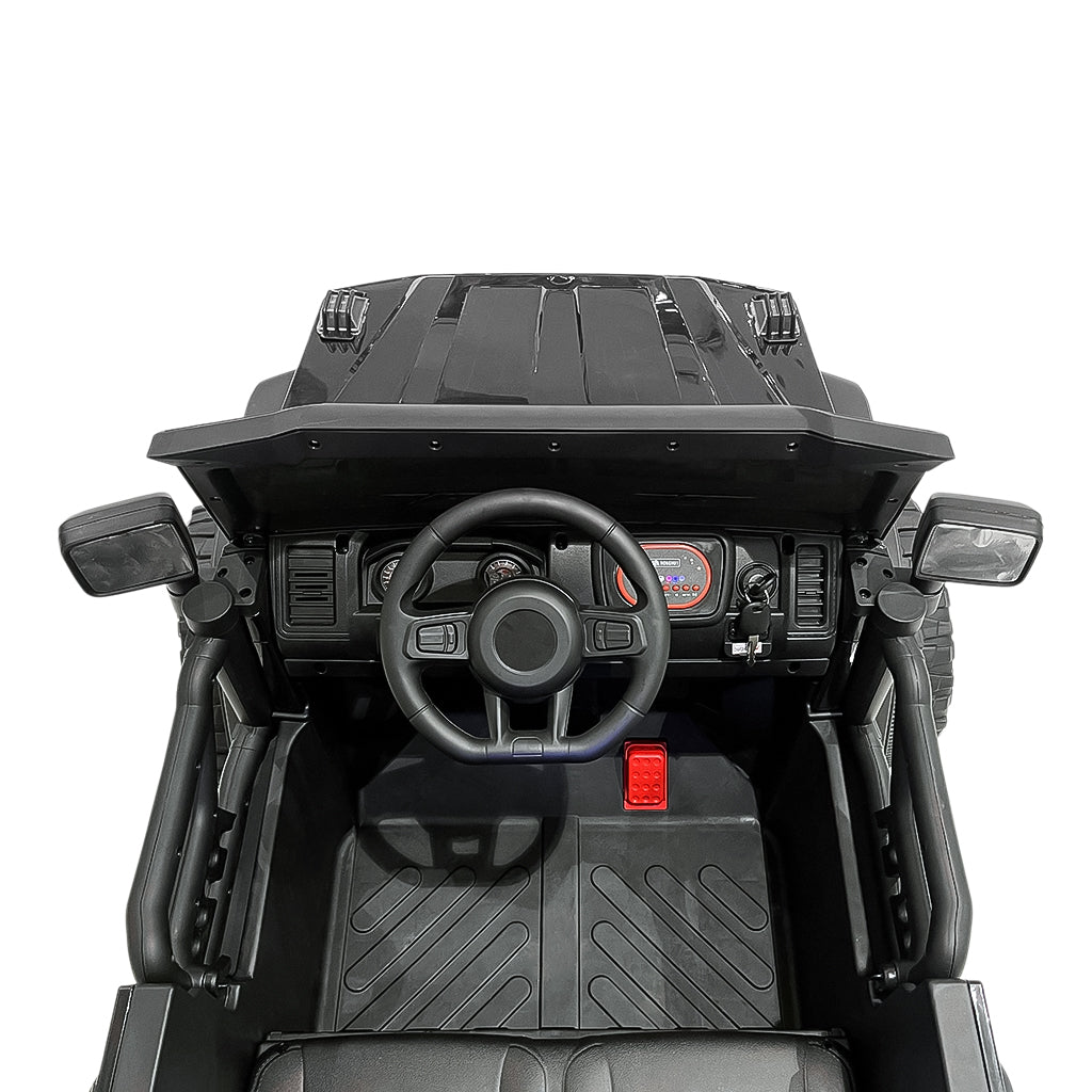 CRONY CN-016 4 Tyre kids cross country vehicle Kids Electric Ride-On Car 7KM/H Three Speed Modes Remote Control LED Lights Bluetooth Speaker Scooter