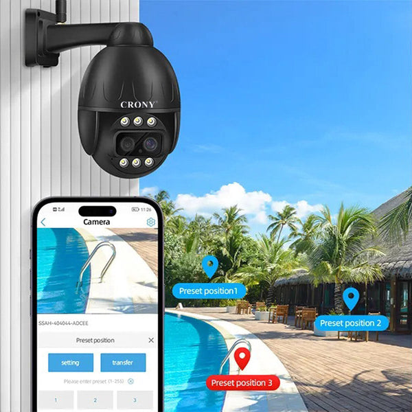 VST-DL26G-3IN1-4MP-10X 4G Camera Dual Lens 4K WiFi/Lan/4G GSM Pan Tilt Zoom Smart Security Camera