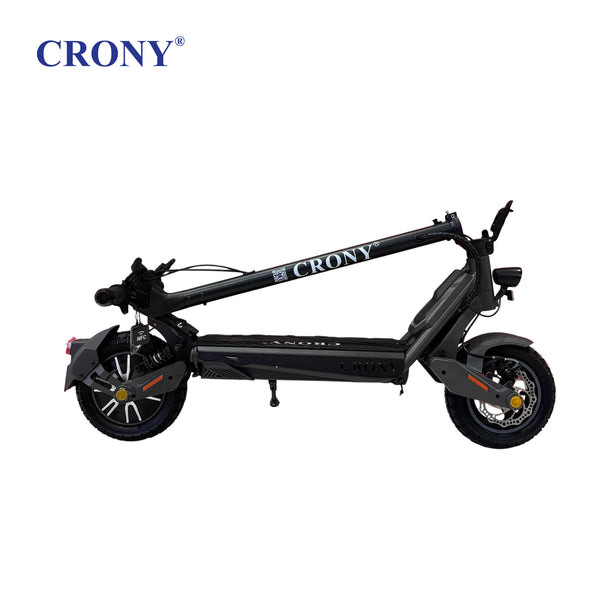 CRONY N07 GT Electric Scooter, 2000W Motor, 48V 18.5Ah Battery, 45–70 km/h, 45–60 km Range, Dual Suspension, 10-Inch Tires, NFC Unlock & App Connectivity