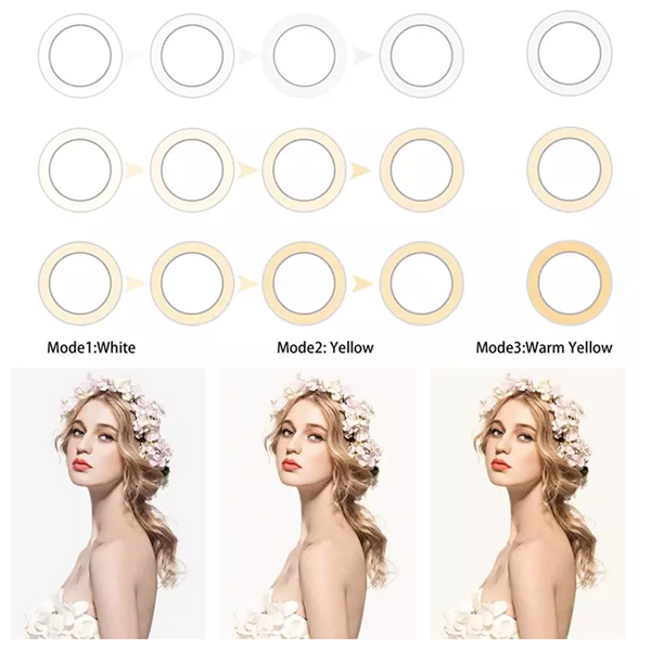 CRONY 16inch LCD remote control 3 mobile phone Live Fill Light