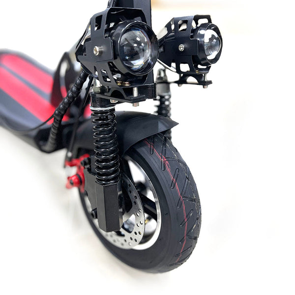 CRONY V10 Pro Red max speed 35km/h Fast Speed E-scooter 38v 1000w strong powerful electric scooter foldable 10 inch electric scooter (Refurbished)