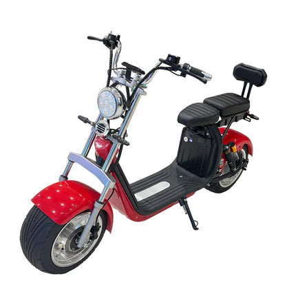 CRONY G-029 High-Speed Harley Electric Scooter – 3000W Motor, 60V Dual Battery, 80 KM/H Speed, Dual Seat, Hydraulic Suspension, Fat Tires, LED Lights, Key Start, 200KG Load Capacity & 30° Climb Power