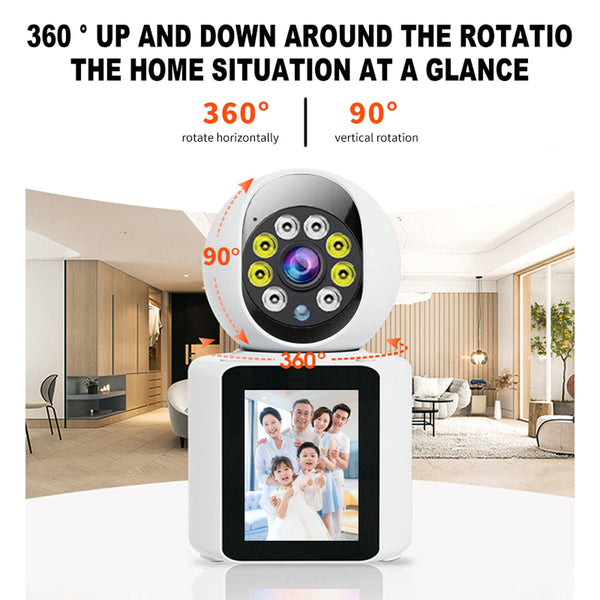CRONY IV-20 V360Pro APP 1080P Video Calling WIFI HD Camera One-Click Video Calling Infrared Night Vision Video Baby Monitoring Camera