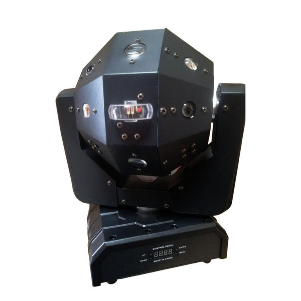 CRONY 24PCS 4in1 Moving Head Light Beam Strobe Effect Led Moving Head DMX DJ Disco Rotating Magic Ball Lights RGBW