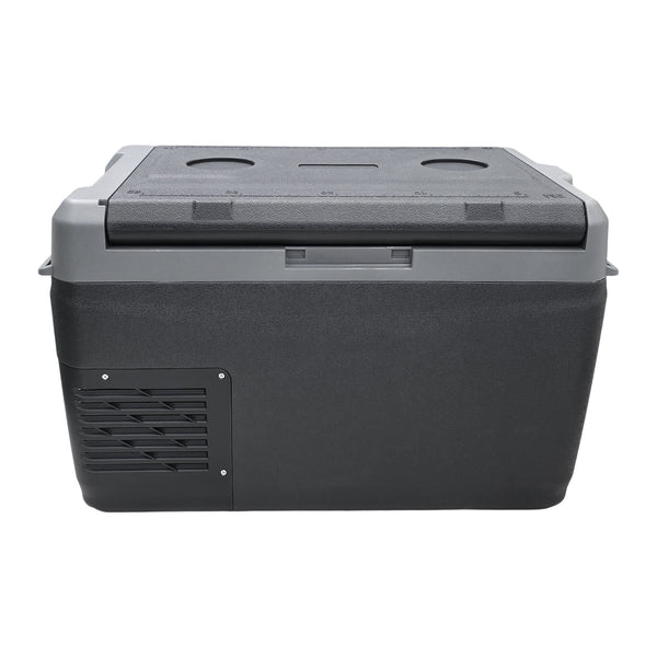 CRONY GC30 Portable Car Refrigerator 29L, 12V/24V DC & 100-220V AC Electric Cooler, -20°C to 20°C Temperature Range, LED Control Panel, Interior LED Light, Bottle Opener & Cup Holder, 1-Year Warranty