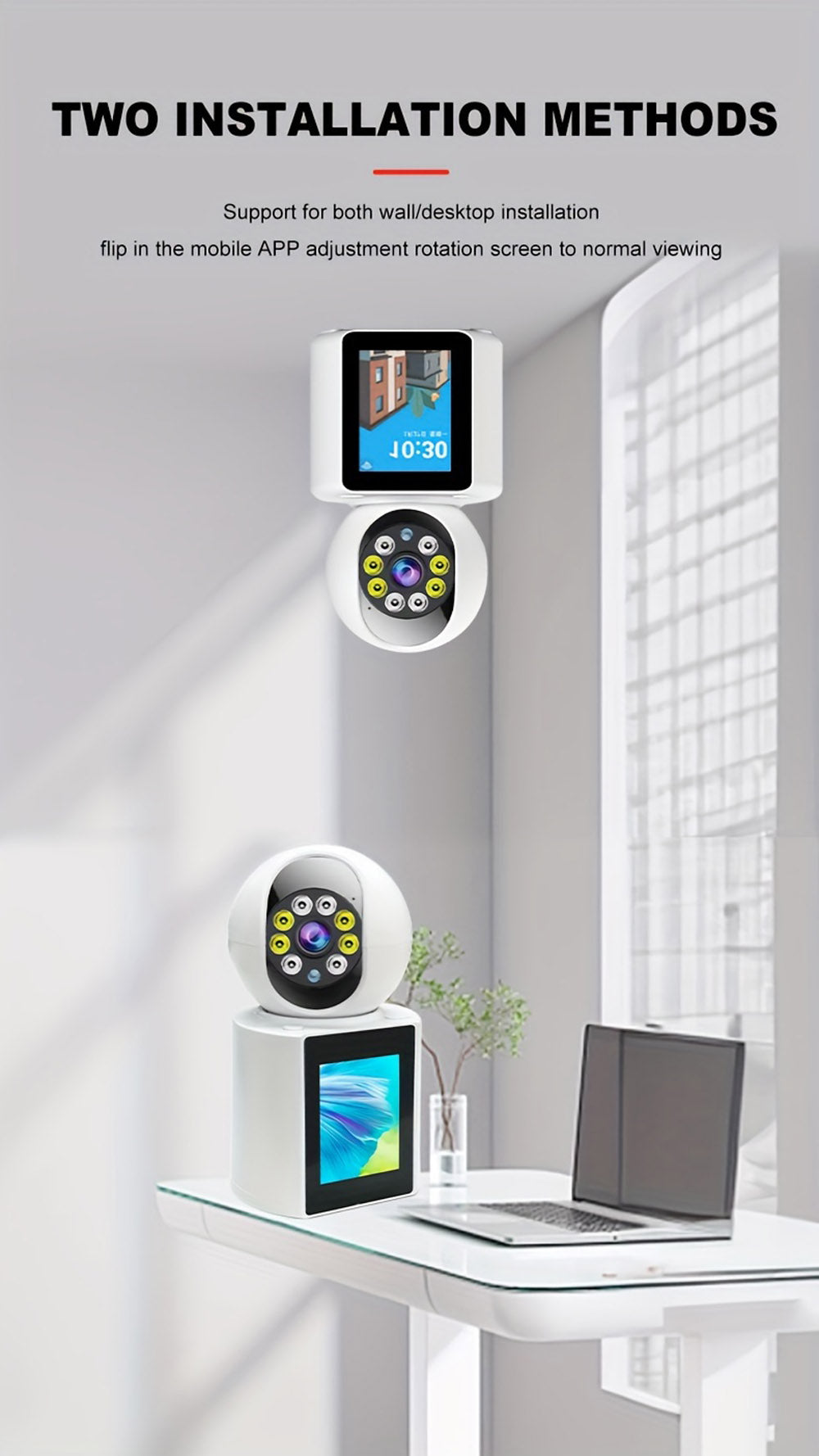 CRONY IV-20 V360Pro APP 1080P Video Calling WIFI HD Camera One-Click Video Calling Infrared Night Vision Video Baby Monitoring Camera