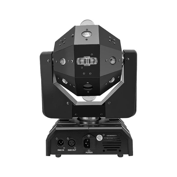 CRONY 24PCS 4in1 Moving Head Light Beam Strobe Effect Led Moving Head DMX DJ Disco Rotating Magic Ball Lights RGBW