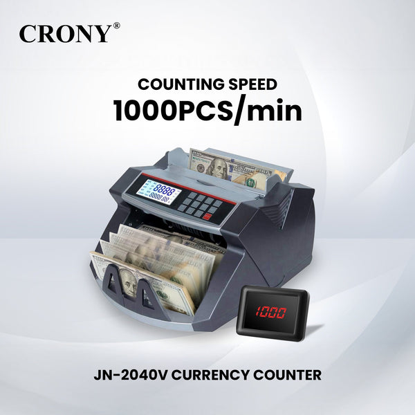 CRONY Banknote Verifiers JN-2040V Money Counter machine