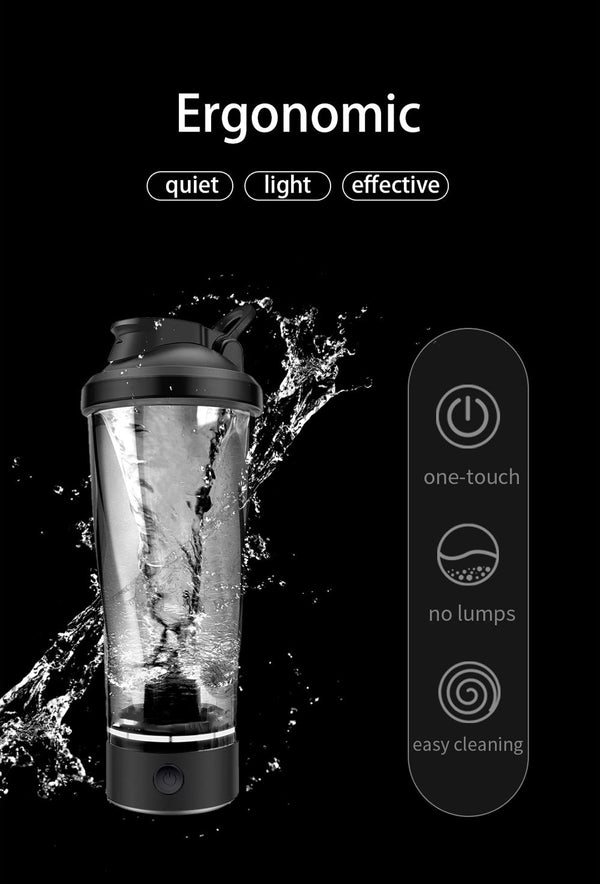 CRONY VT-006 Self-mixing Cup Portable Sustainable Rechargeable Plastic Electric Shaker Water Bottles