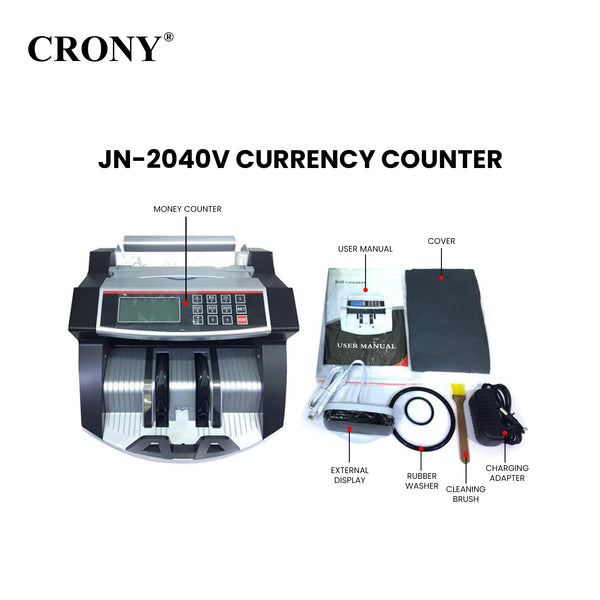 CRONY Banknote Verifiers JN-2040V Money Counter machine
