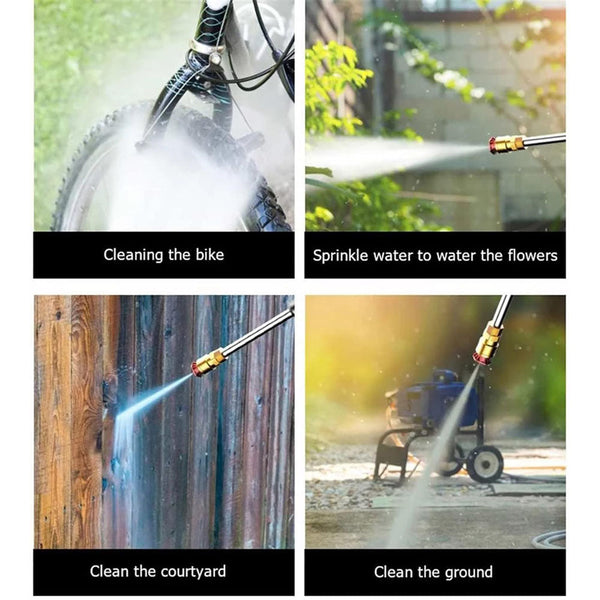HL-777 Car wash Cordless Electric High Pressure Car Washer Manual Rechargeable Car Washing Machine with Adjustable 3-in-1 Nozzle and Hose Pipe