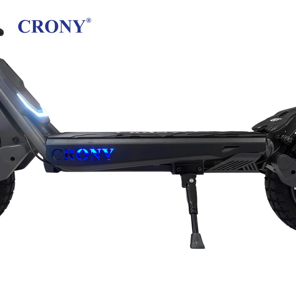 CRONY N07 GT Electric Scooter, 2000W Motor, 48V 18.5Ah Battery, 45–70 km/h, 45–60 km Range, Dual Suspension, 10-Inch Tires, NFC Unlock & App Connectivity