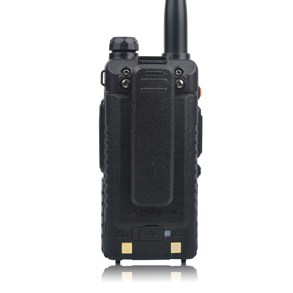 Baofeng UV-5RH 7W UHF (400-480MHz) VHF (136-174MHz) Tri-Bands 999Ch Frequency Search Weather Forecast FM Walkie Talkie