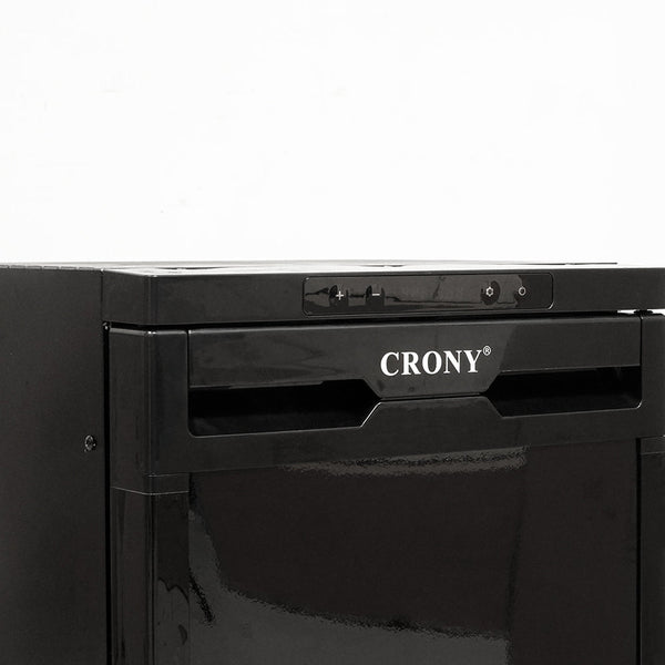 CRONY CR50X Portable Freezer 12 Volt Car Refrigerator 50 Litre Fast Cooling 12V Car Fridge -20°C to 20°C, Car Cooler, 12/24V DC and 100-240V AC for Outdoor Camping RV Truck Boat with Battery
