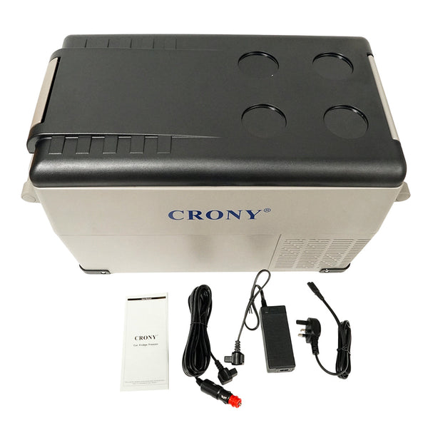 CRONY CF35 Portable Car Refrigerator camping freezer electric cooler best for road trip outdoor and home easy to handle