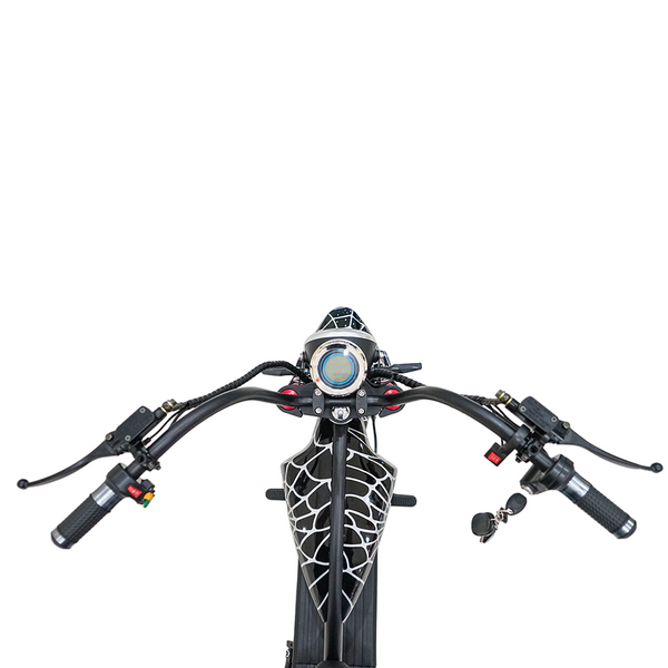 CRONY Small X1 48V15A/1200W Harley Car Electric bicycle Electric Motorcycle Ebike