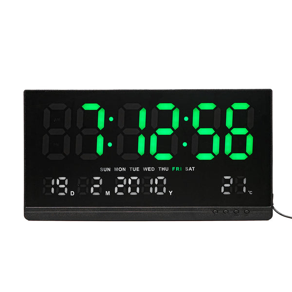 CRONY JH-8025 Led Digital Calender Clock LED perpetual calendar electronic clock