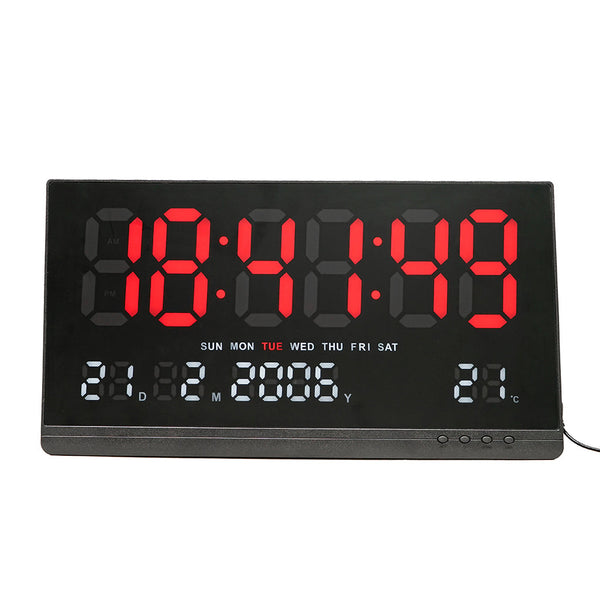 CRONY JH-8025 Led Digital Calender Clock LED perpetual calendar electronic clock