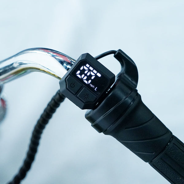 CRONY EL-MB05C Electric Scooter 160W Motor 22.2V/5.2AH Battery 10-12KM Range Normal Brake LCD Display Kids Electric Motorbike Scooter