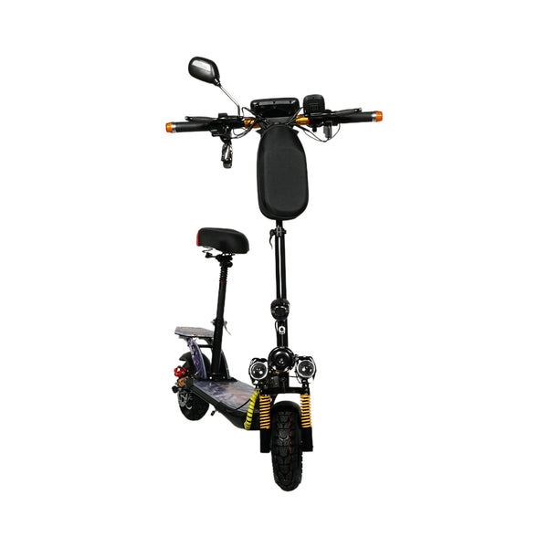 CRONY V10+ LED 1500W 10-inch Wide Tire High Configuration E-Scooter, High-Speed Electric Scooter for Outdoor Roads with Bluetooth Speaker.