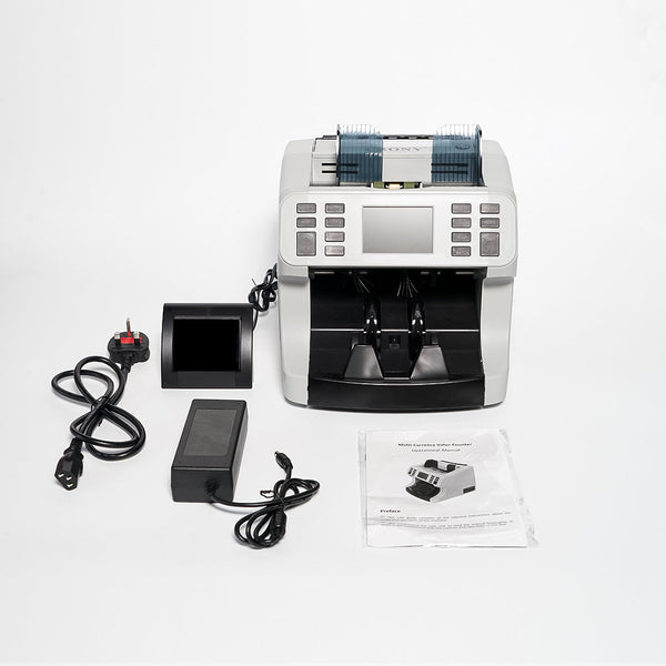 CRONY H-8700 High-Speed Smart Bill Counter 1200 Notes/Min Built-in Thermal Printer TFT Display Banknote Verifiers