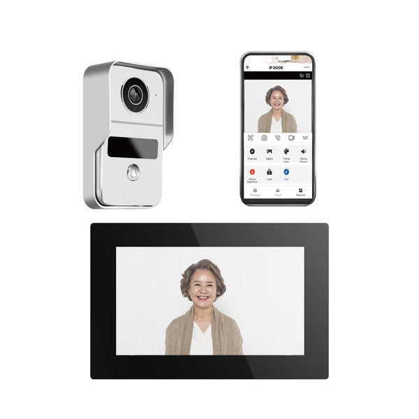 10-inch HD IP Video doorphone touch indoor monitor wifi video door phone intercom system