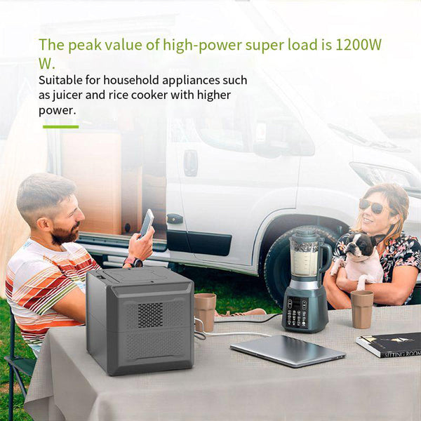 CRONY CN601-800W Portable Power Station Portable Outdoor Power Lithium Iron Phosphate Energy Storage Power