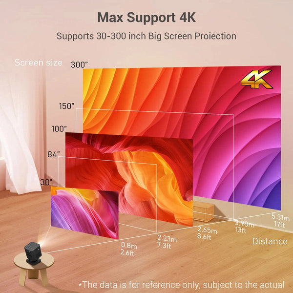 C1000 3D upright Projector with BT speaker Mini 1080p Wifi Smart Led Dlp Android Mobile Home Theater Portable Pico Pocket Video Projector With Battery