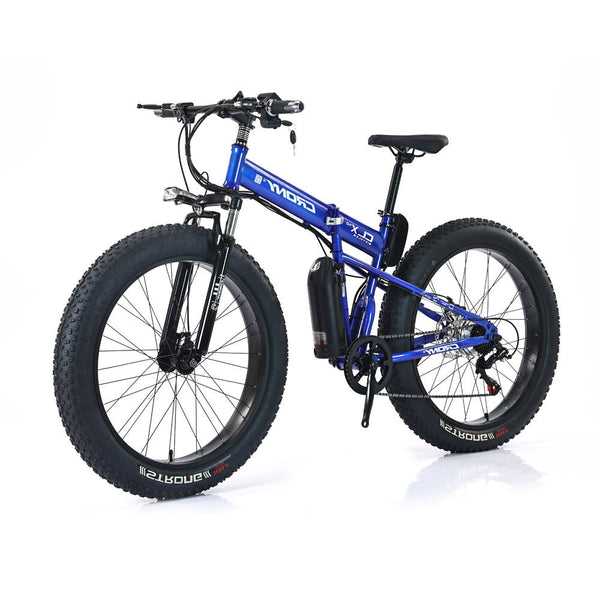 CRONY FB-EM017 Best Electric Bike Fat Tire Wheel Electronic Bicycle 36V 12Ah Lithium Battery Powerful Snow Ebike