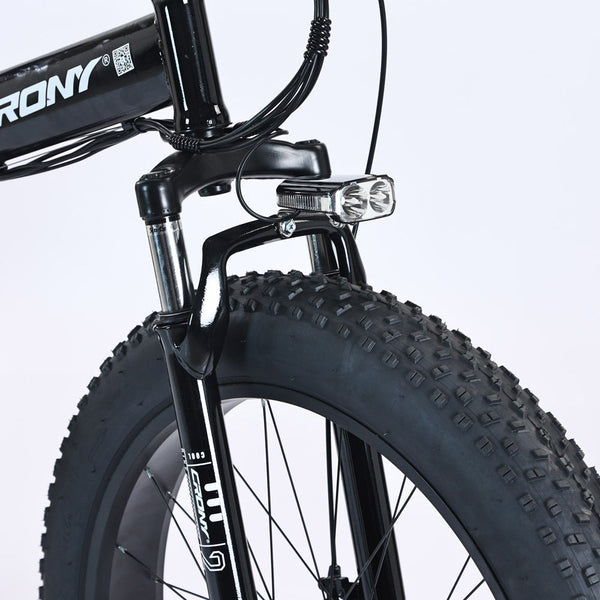 CRONY FB-EM017 Best Electric Bike Fat Tire Wheel Electronic Bicycle 36V 12Ah Lithium Battery Powerful Snow Ebike