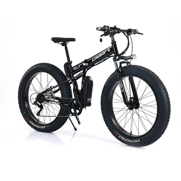 CRONY FB-EM017 Best Electric Bike Fat Tire Wheel Electronic Bicycle 36V 12Ah Lithium Battery Powerful Snow Ebike