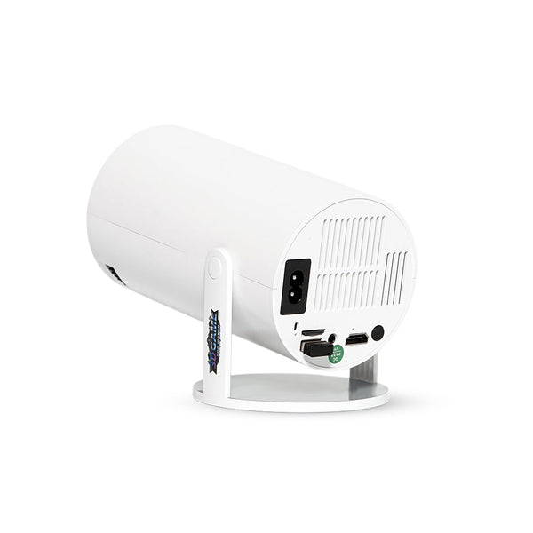 CRONY Portable HY300PRO Smart Projector 720P HD 2.4G/5G WiFi 6 Bluetooth 5.2 Android 11