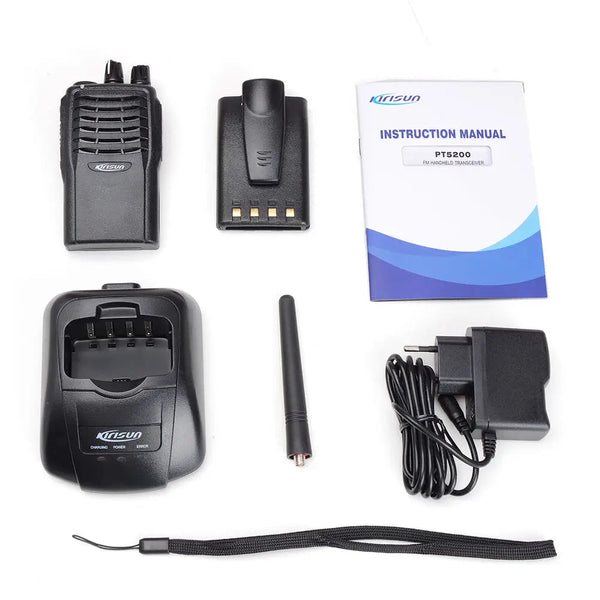 PT5200 UHF walkie-talkie Two Way Radio Digital Intercom Two Way Radio Walkie Talkie Talk Range 4-10km