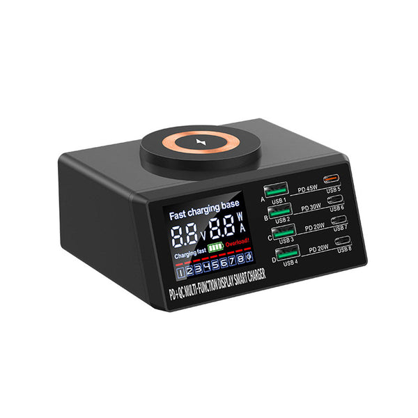 CRONY WLX-X9M Multi-functional Charger Station multifunction chargers High Power 110W 8-Ports Multiple Usb C Charger