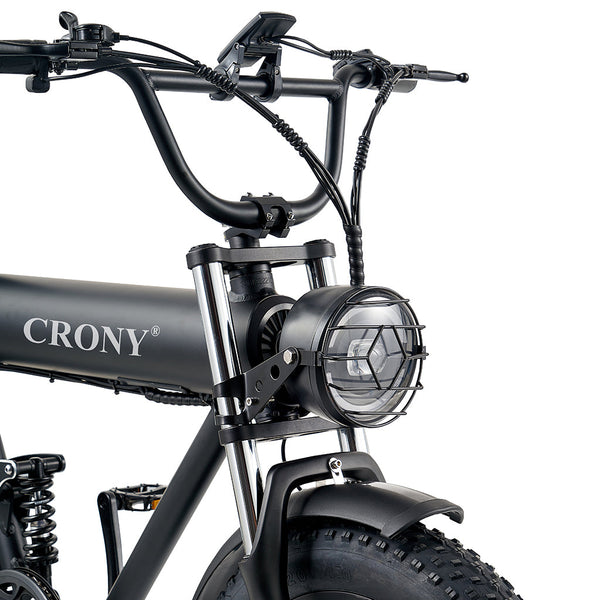 CRONY K20 Plus Off-Road Electric Bicycle Electric Bike 1000W 48V Fat Tire Disc Brake 35-40KM Range