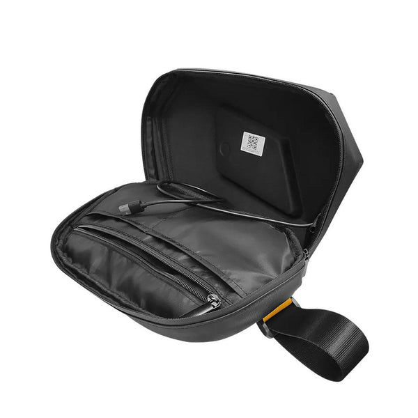 CRONY Eye of the devil LED Display Backpack Devil's Eye Travel Bag Bluetooth Waterproof Hard Shell Cool Motorcycle Riding Led Knight Backpacks