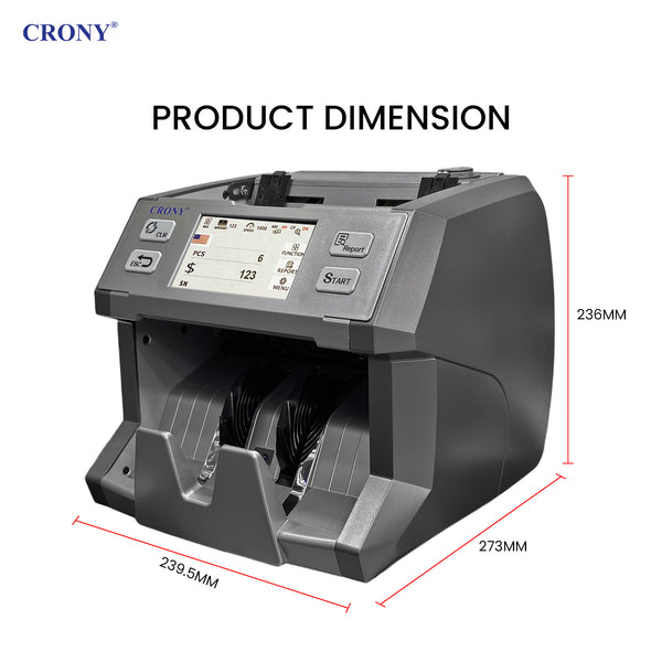 CRONY SH-29C Multi Currency Mix Value Money sorte with UV MG MT IR Detection 800 1000 1200 pcs/min No reviews |