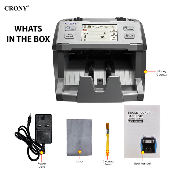 CRONY SH-29C Multi Currency Mix Value Money sorte with UV MG MT IR Detection 800 1000 1200 pcs/min No reviews |