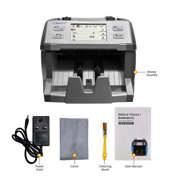 CRONY SH-29C Multi Currency Mix Value Money sorte with UV MG MT IR Detection 800 1000 1200 pcs/min No reviews |