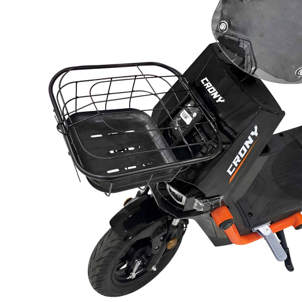 CRONY T10 Tank Electric Scooter, 800W Motor, 48V 20Ah Detachable Battery, 40–60 km/h Top Speed, 40–50 km Range, Dual Seat, Front & Rear Suspension, LCD Display, Front Basket & Bluetooth Speaker