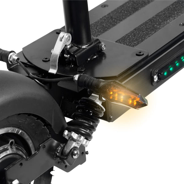 CRONY V10 Big Display+Seat Electric Scooter 1200W Motor 48V/14AH Battery 25-35KM Range Disc Brakes Front/Rear Suspension