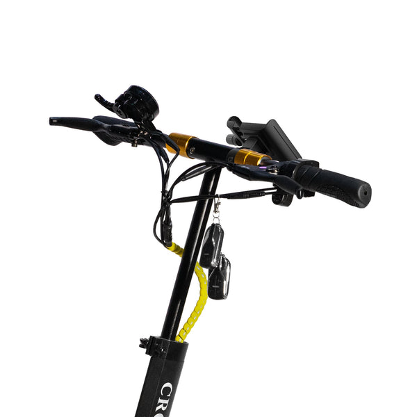 CRONY V10+ PRO 1500W 10 inch Wide tire High configuration E-Scooter Electric Scooter 10" Off-Road Tires Bluetooth Speaker Phone Holder