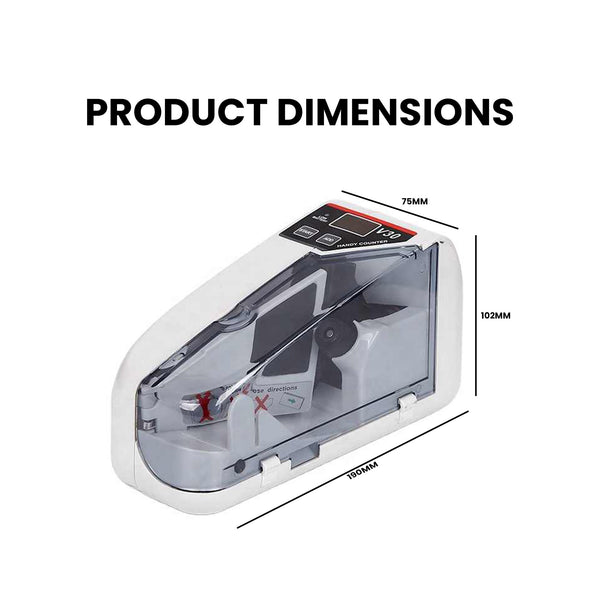 CRONY Banknote Verifiers V30 Portable Automatic Money detector/money counting machine Money Counter