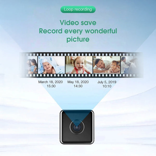 CRONY W10 Wifi iWFCam 1080P Camera HD Mini Wireless Wifi Camera with Motion Detection