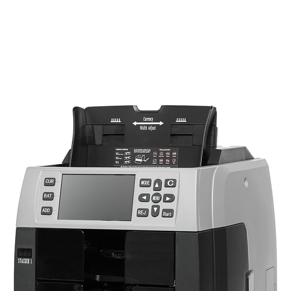 CRONY Banknote Verifiers WR8301 2+1 Multi Currency Mix Value Money sorter Pocket Money Counter and Sorter