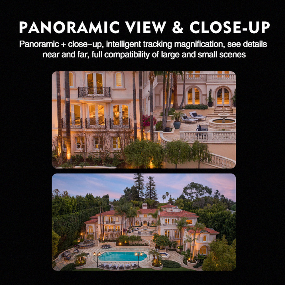 CG-Q821A WIFI-4MP carecamPro APP Dual gun-ball linkage Camer